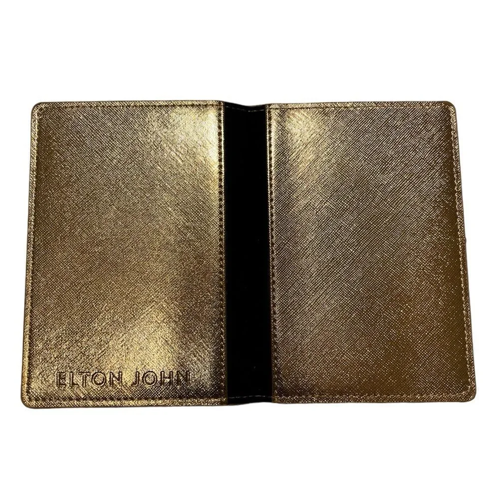 Elton John 2019 Farewell Memorabilia Tour Journal Passport Holder And Tag Bundle